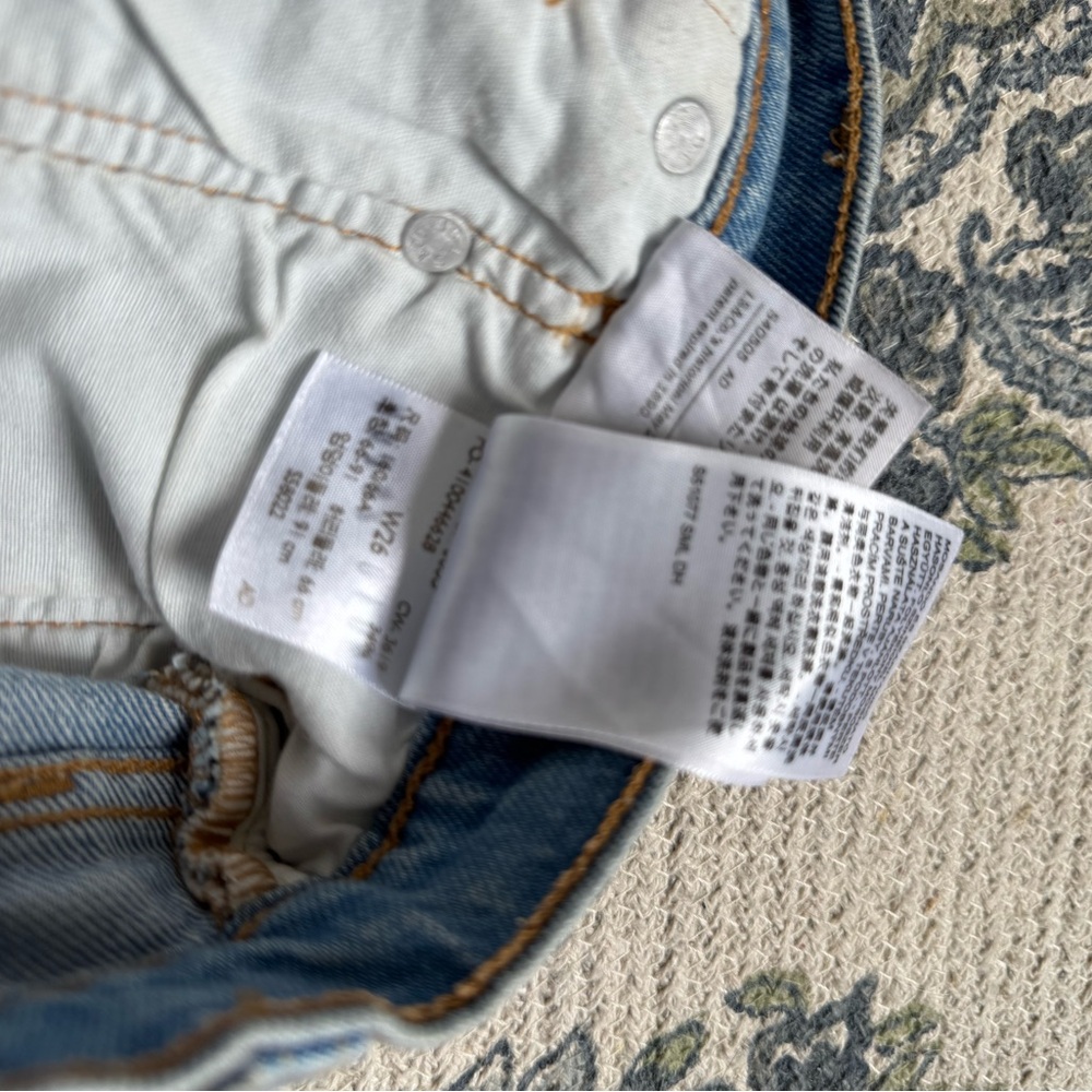 Levi's Button Fly Shorts - Picture 3 of 5